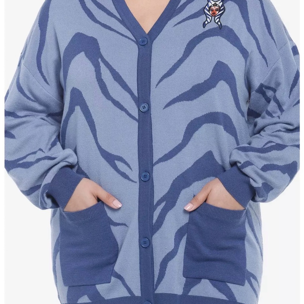 NWT Her Universe Star Wars Ahsoka Tano Open Cardigan Plus Size 1